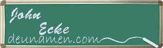 John Ecke Visitenkarte